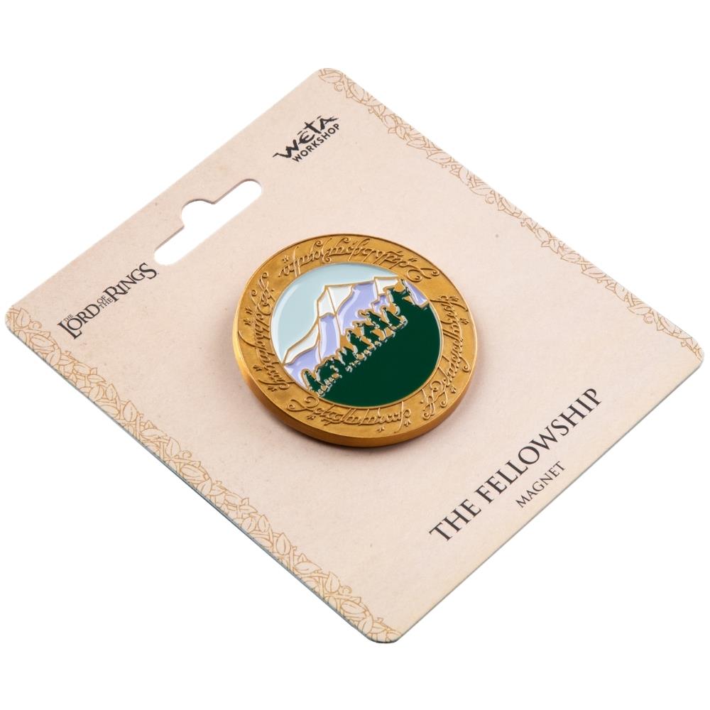 Weta Workshop The Lord of the Rings Trilogy Fridge Magnet (Enamel) - The Fellowship – view 2