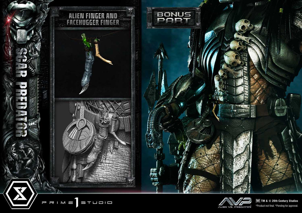 Prime 1 Studio Museum Masterline Alien vs. Predator (Film) Scar Predator DX Bonus Version – view 8