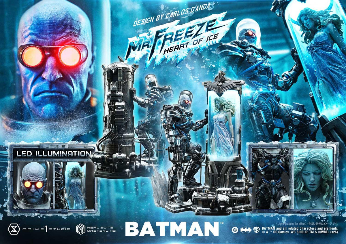 Prime 1 Studio Real Elite Masterline Batman (Comics) Mr. Freeze Heart of Ice (Design by Carlos D'Anda) – view 3