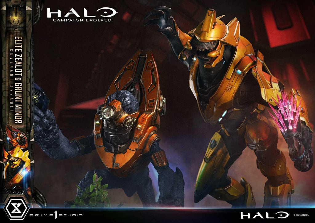 Prime 1 Studio Ultimate Premium Masterline Halo: Campaign Evolved Elite Zealot & Grunt Minor: Covenant – view 2