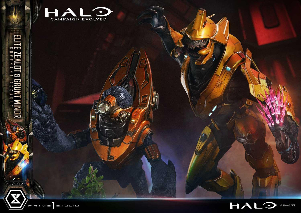 Prime 1 Studio Ultimate Premium Masterline Halo: Campaign Evolved Elite Zealot & Grunt Minor: Covenant – view 2