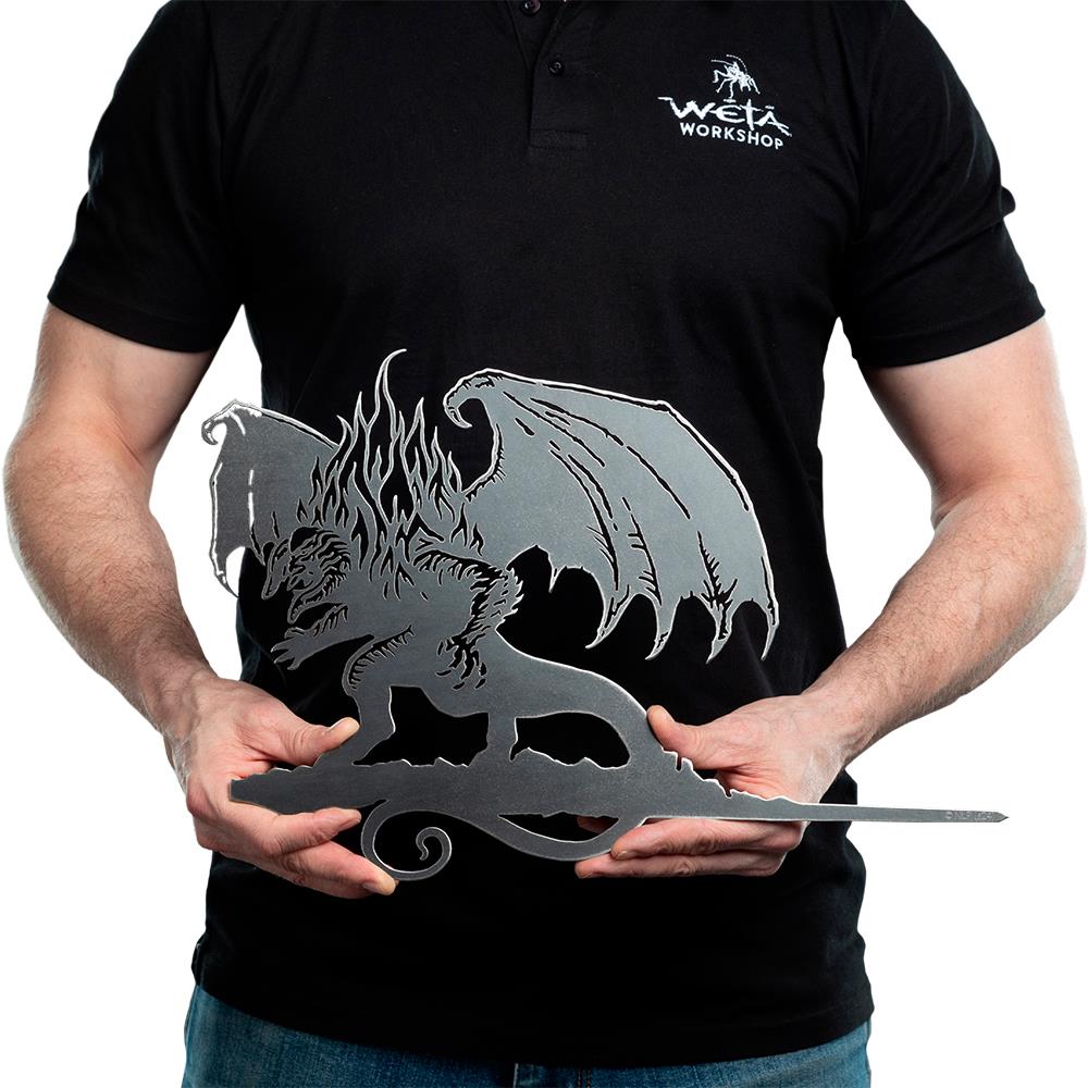 Weta Workshop The Lord Of The Rings Trilogy - Balrog Metalbird Silhouette – view 2