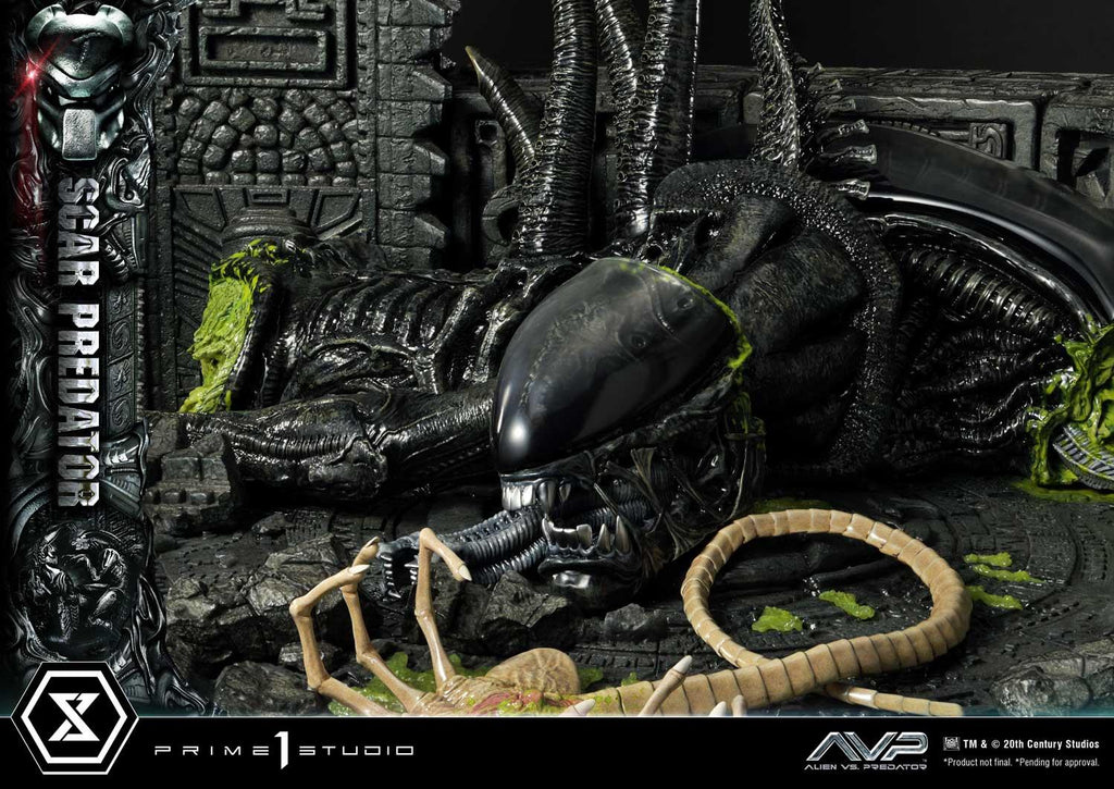 Prime 1 Studio Museum Masterline Alien vs. Predator (Film) Scar Predator DX Bonus Version – view 4