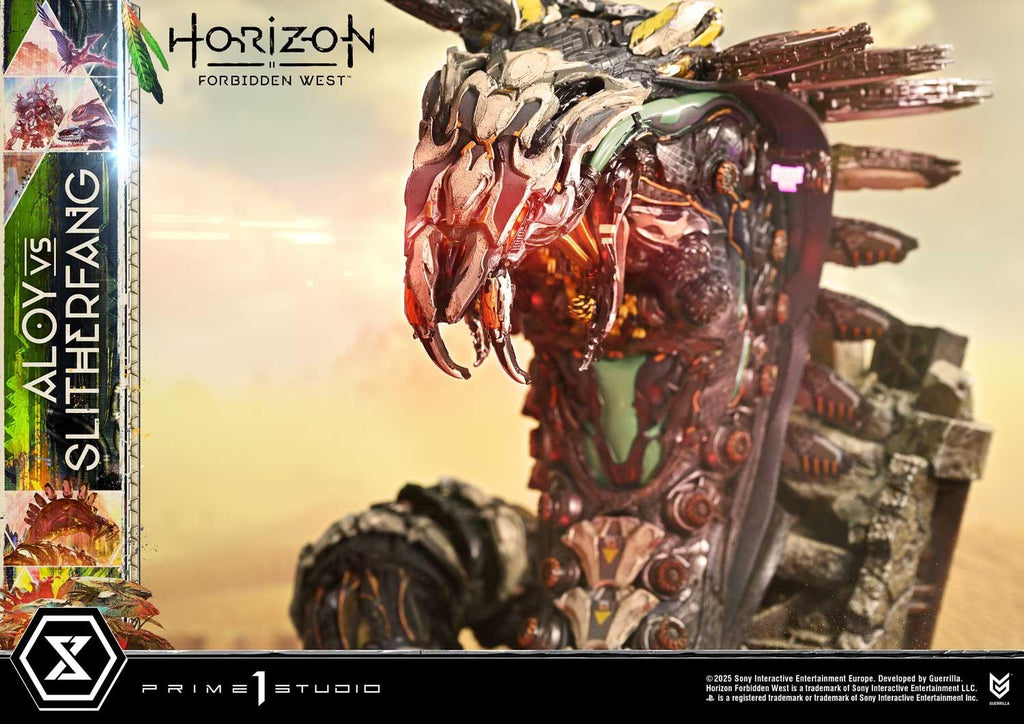 Prime 1 Studio Ultimate Diorama Masterline Horizon Forbidden West Aloy vs. The Slitherfang – view 3