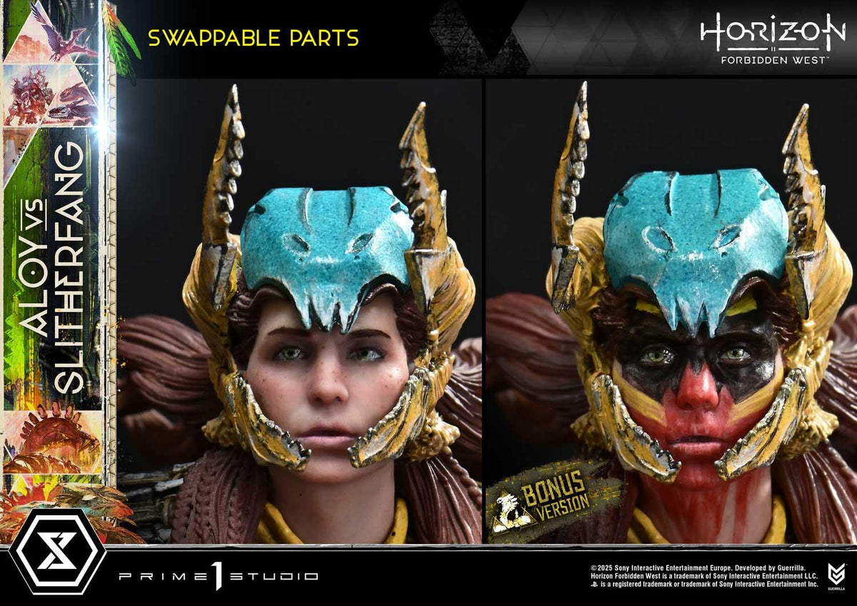 Prime 1 Studio Ultimate Diorama Masterline Horizon Forbidden West Aloy vs. The Slitherfang Bonus Version – view 4