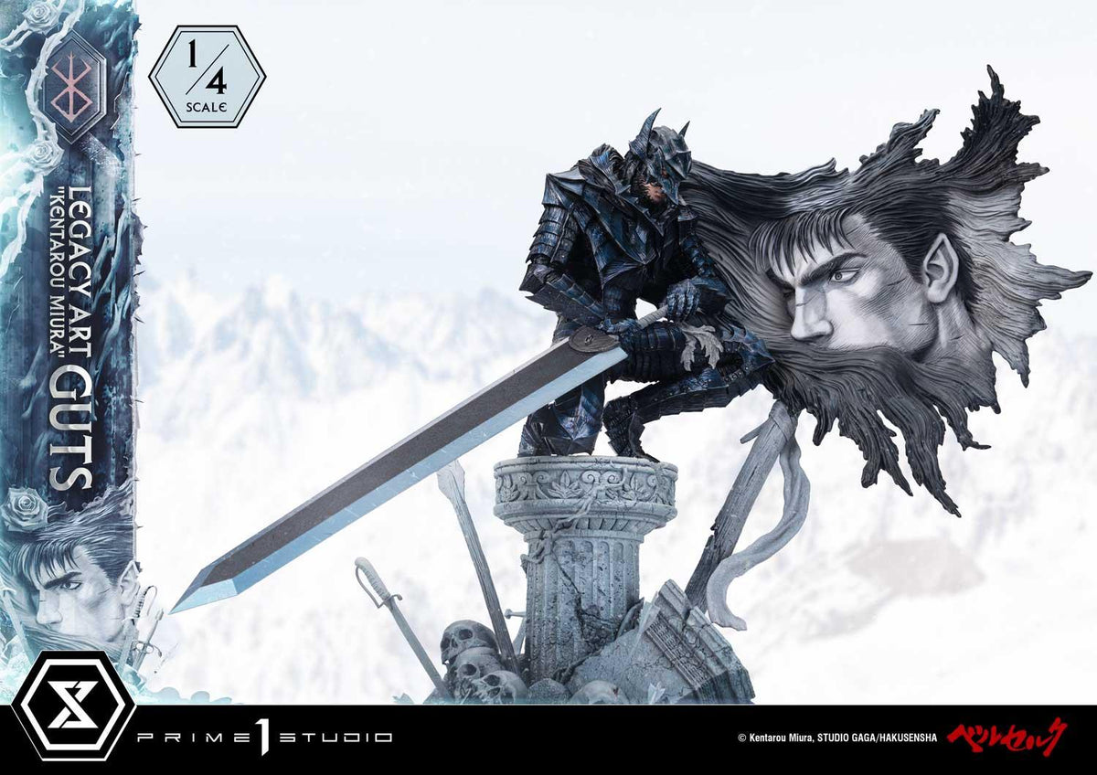 Prime 1 Studio Legacy Art Kentarou Miura Berserk Guts 1/4 Scale – view 4