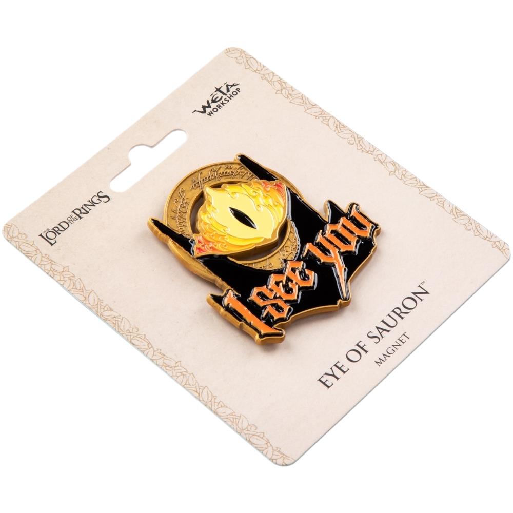 Weta Workshop The Lord of the Rings Trilogy Fridge Magnet (Enamel) - Eye of Sauron – view 2
