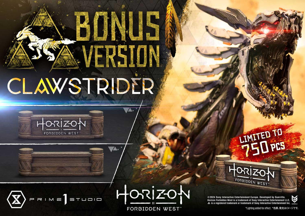Prime 1 Studio Ultimate Premium Masterline Horizon Forbidden West Clawstrider Bonus Version – view 2