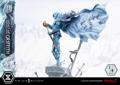 Prime 1 Studio Legacy Art Kentarou Miura Berserk Griffith 1/4 Scale – view 4