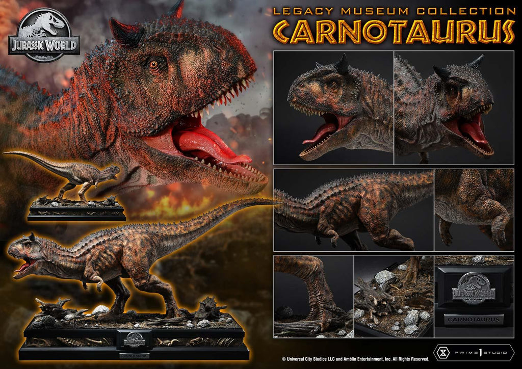 Prime 1 Studio Legacy Museum Collection Jurassic World: Fallen Kingdom (Film) Carnotaurus 1/15 scale – view 2