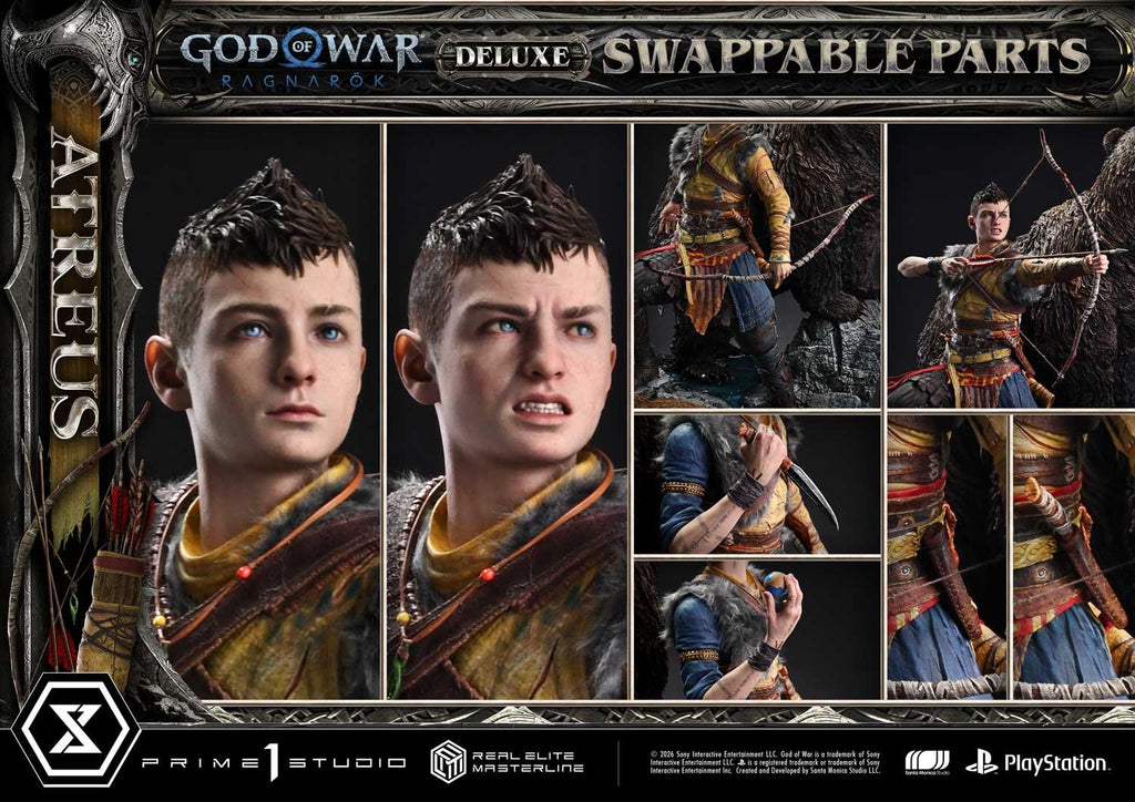 Prime 1 Studio Real Elite Masterline God of War: Ragnarok Atreus DX Bonus Version – view 9