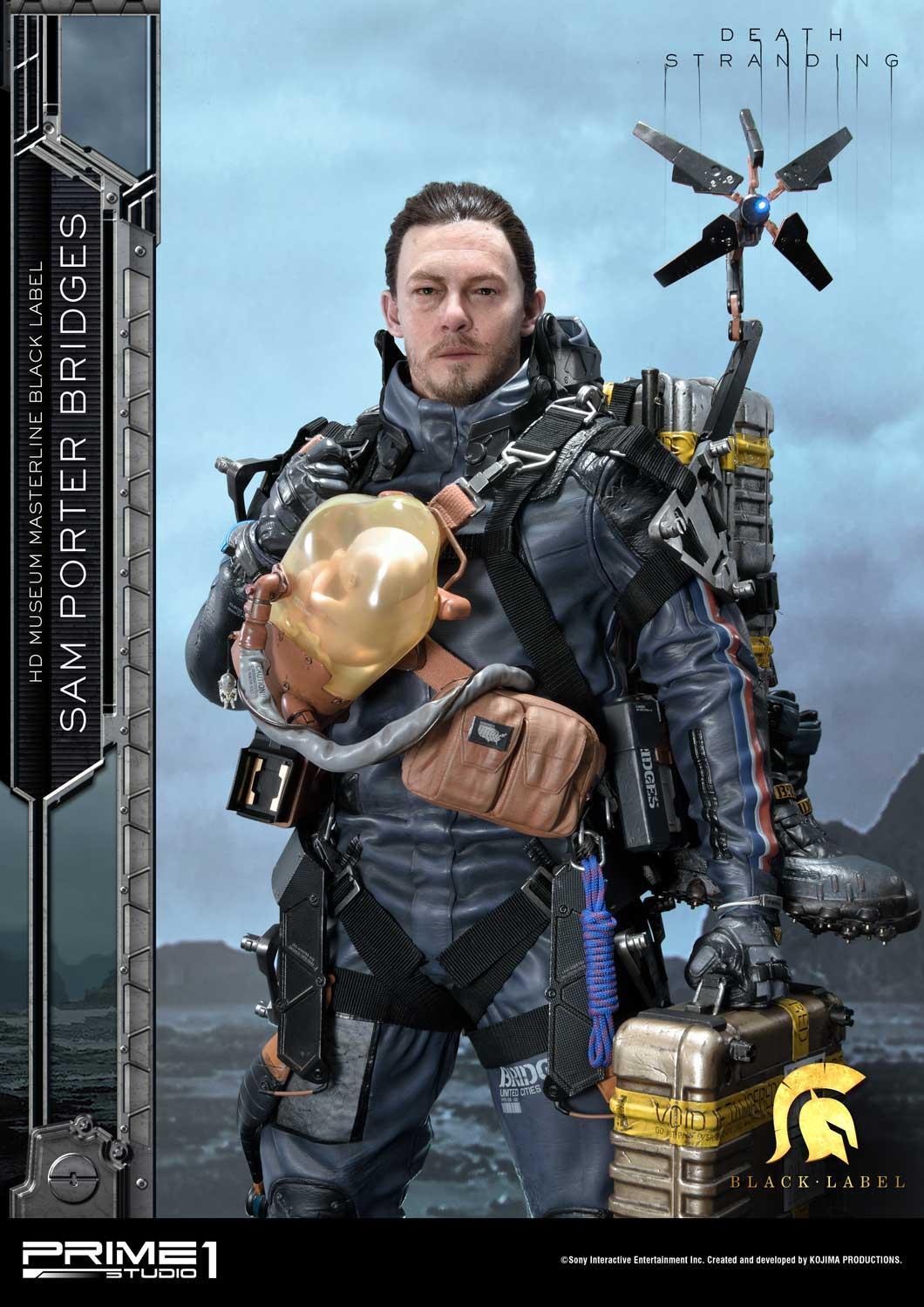 Prime 1 Studio High Definition Museum Masterline Black Label DEATH STRANDING Sam Porter Bridges Black Label – view 4