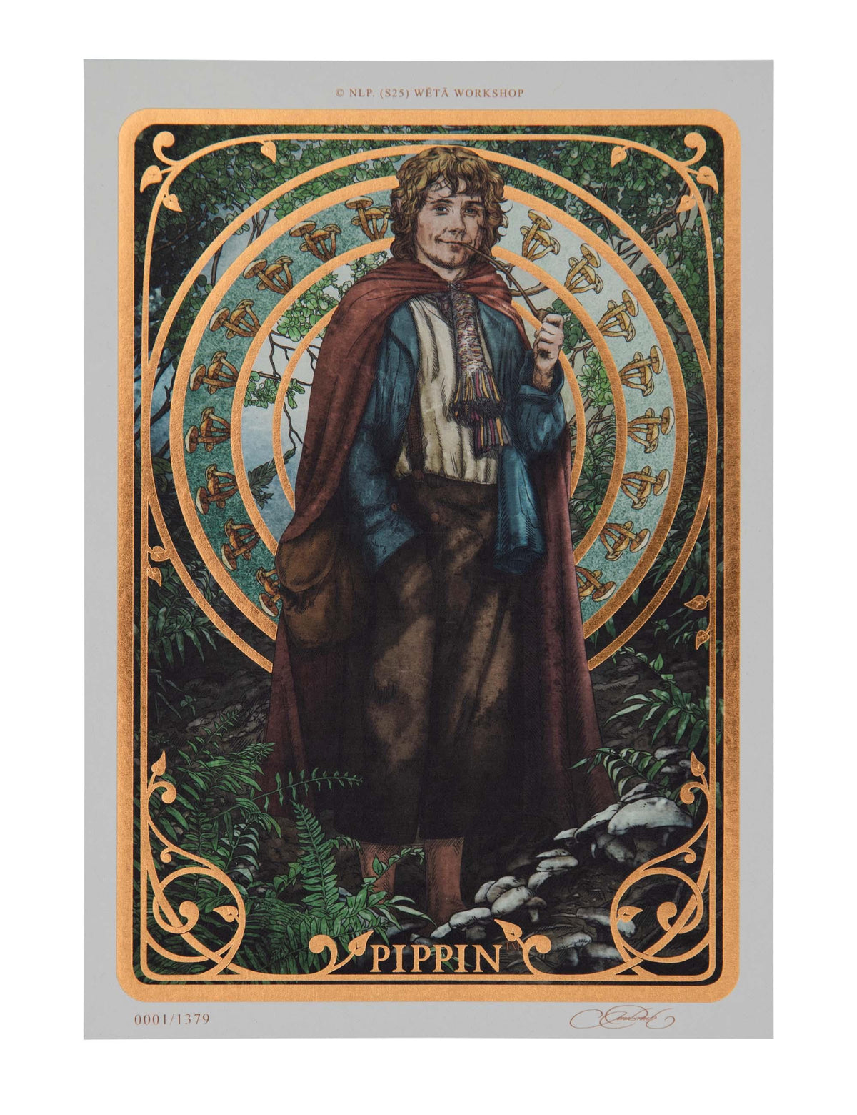 Weta Workshop The Lord of the Rings - Pippin Art Card (A5)