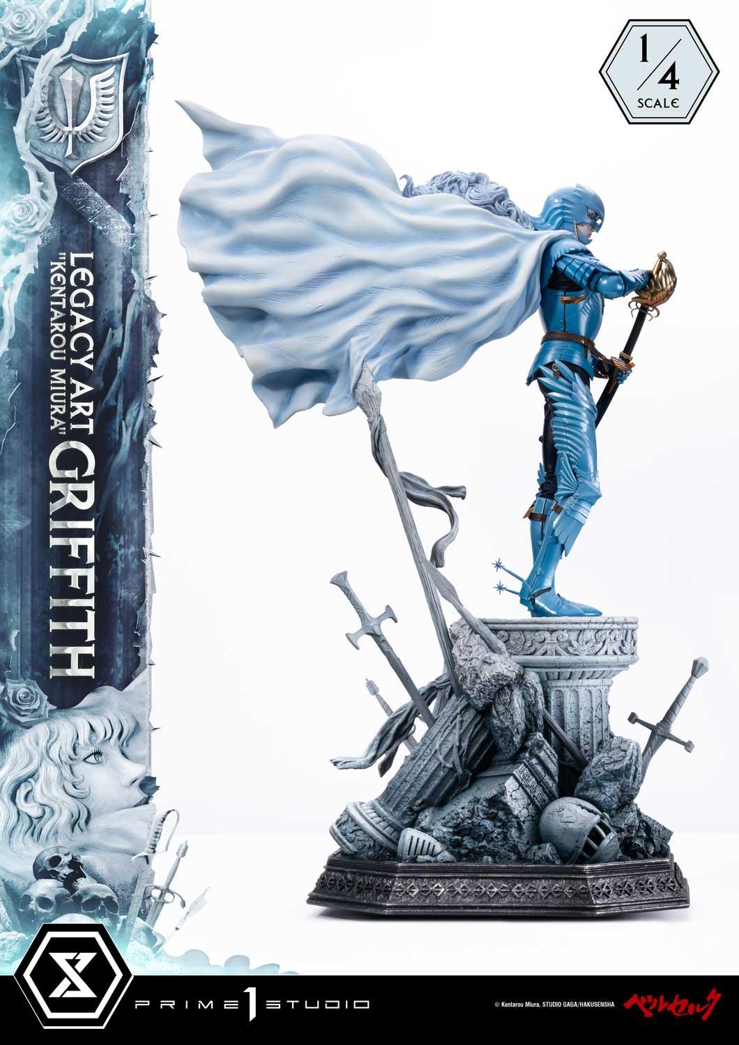 Prime 1 Studio Legacy Art Kentarou Miura Berserk Griffith 1/4 Scale – view 7