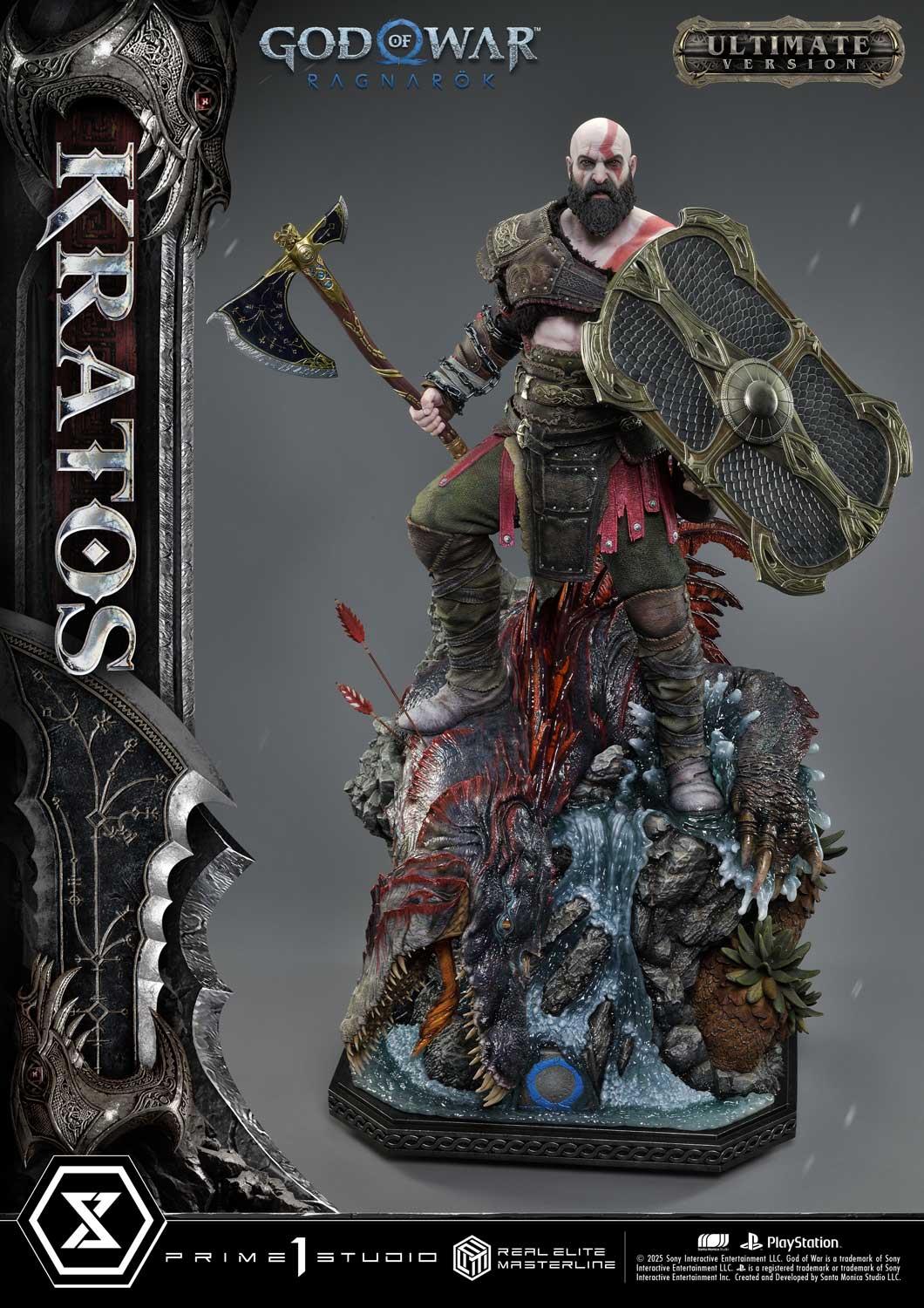 Prime 1 Studio Real Elite Masterline God of War: Ragnarok Kratos Ultimate Version – view 4