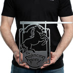 Weta Workshop The Lord Of The Rings - The Prancing Pony Metalbird Silhouette – view 2