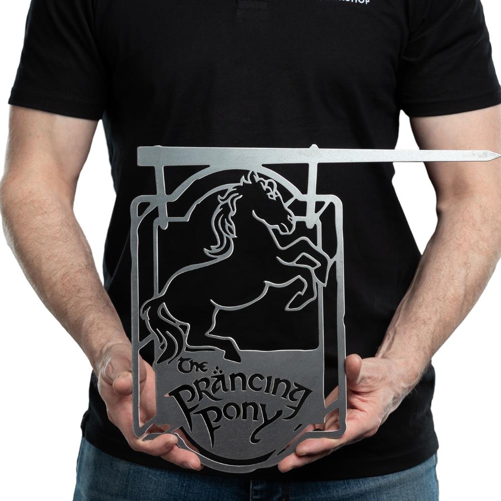 Weta Workshop The Lord Of The Rings - The Prancing Pony Metalbird Silhouette – view 2