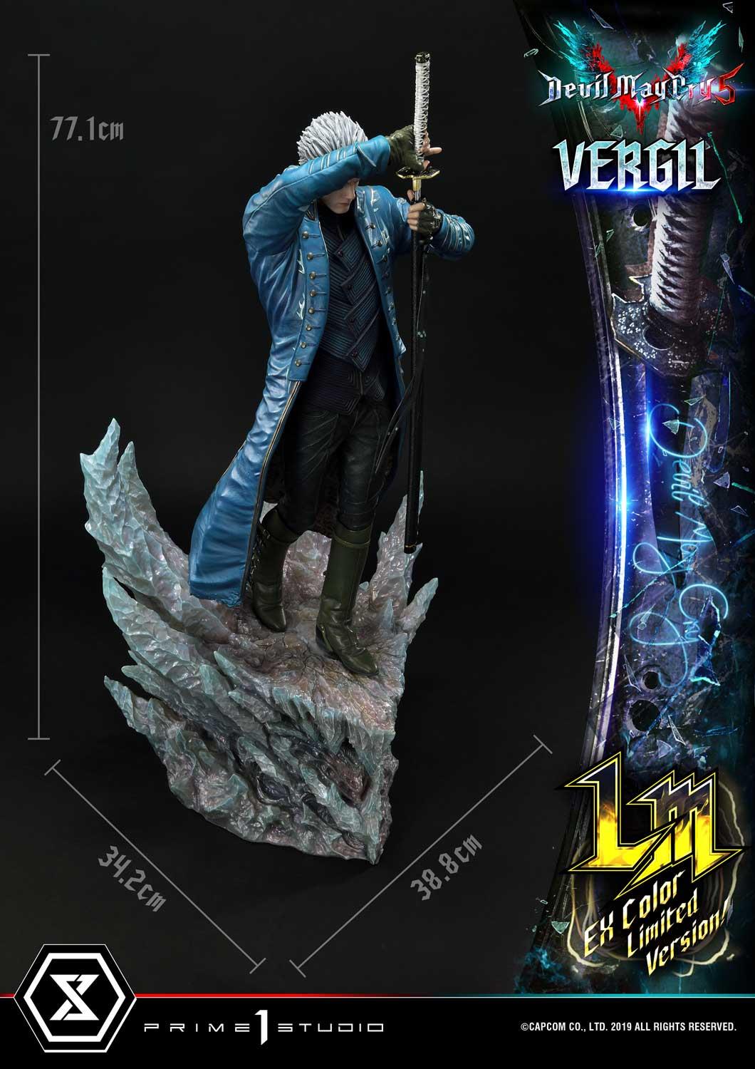 Prime 1 Studio Ultimate Premium Masterline Devil May Cry V Vergil EX Color Limited Version – view 5
