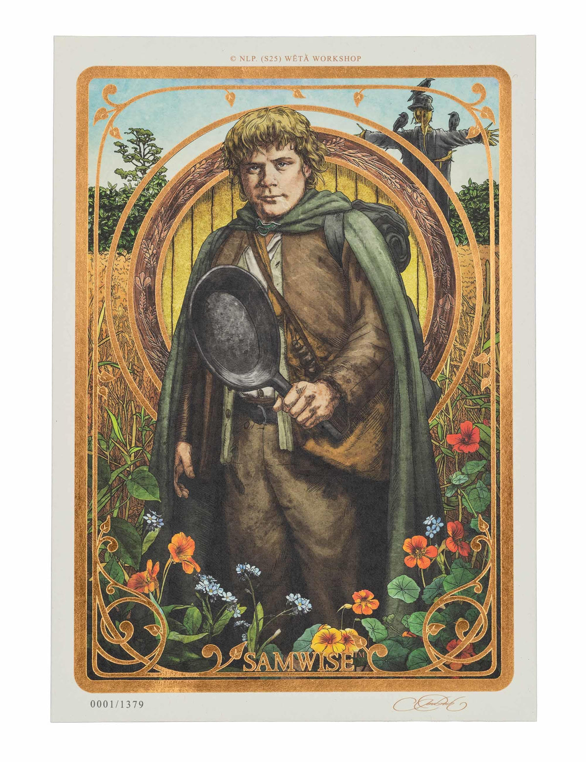 Weta Workshop The Lord of the Rings - Samwise Art Card (A5)