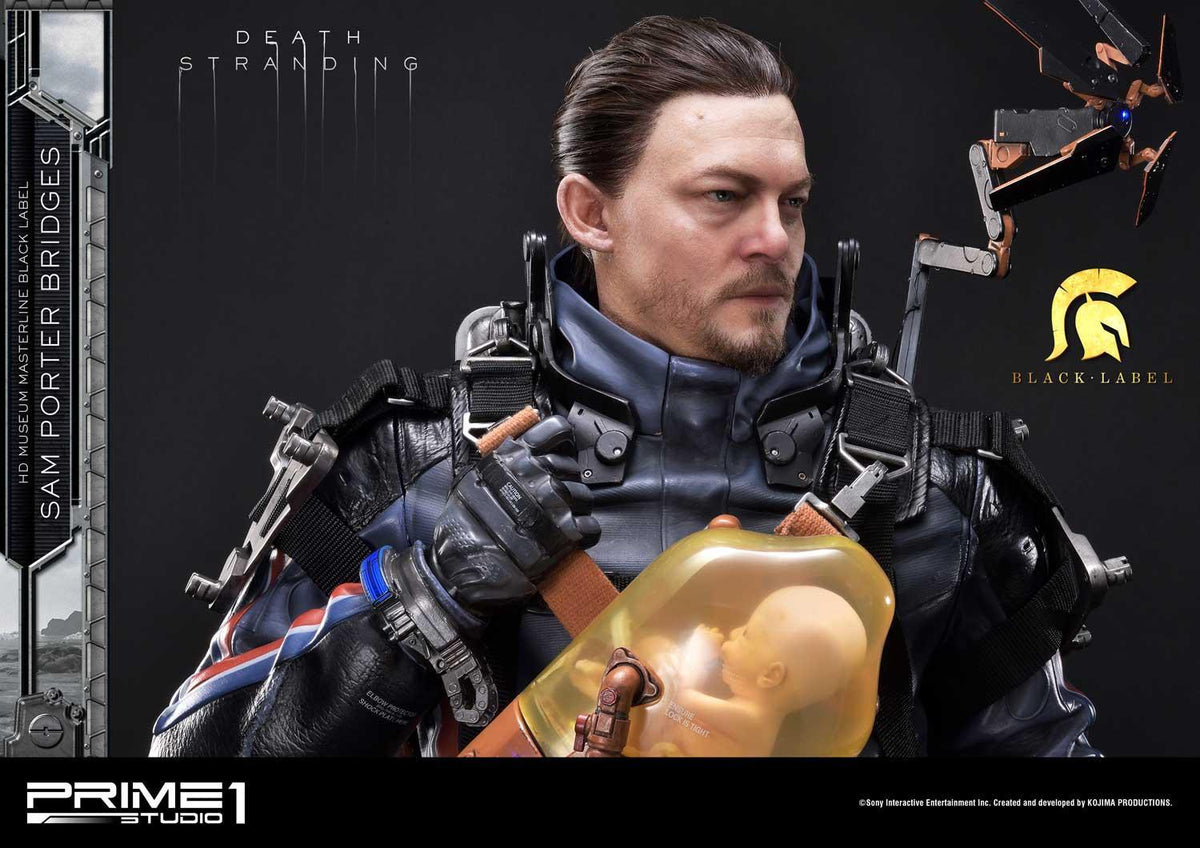 Prime 1 Studio High Definition Museum Masterline Black Label DEATH STRANDING Sam Porter Bridges Black Label – view 8