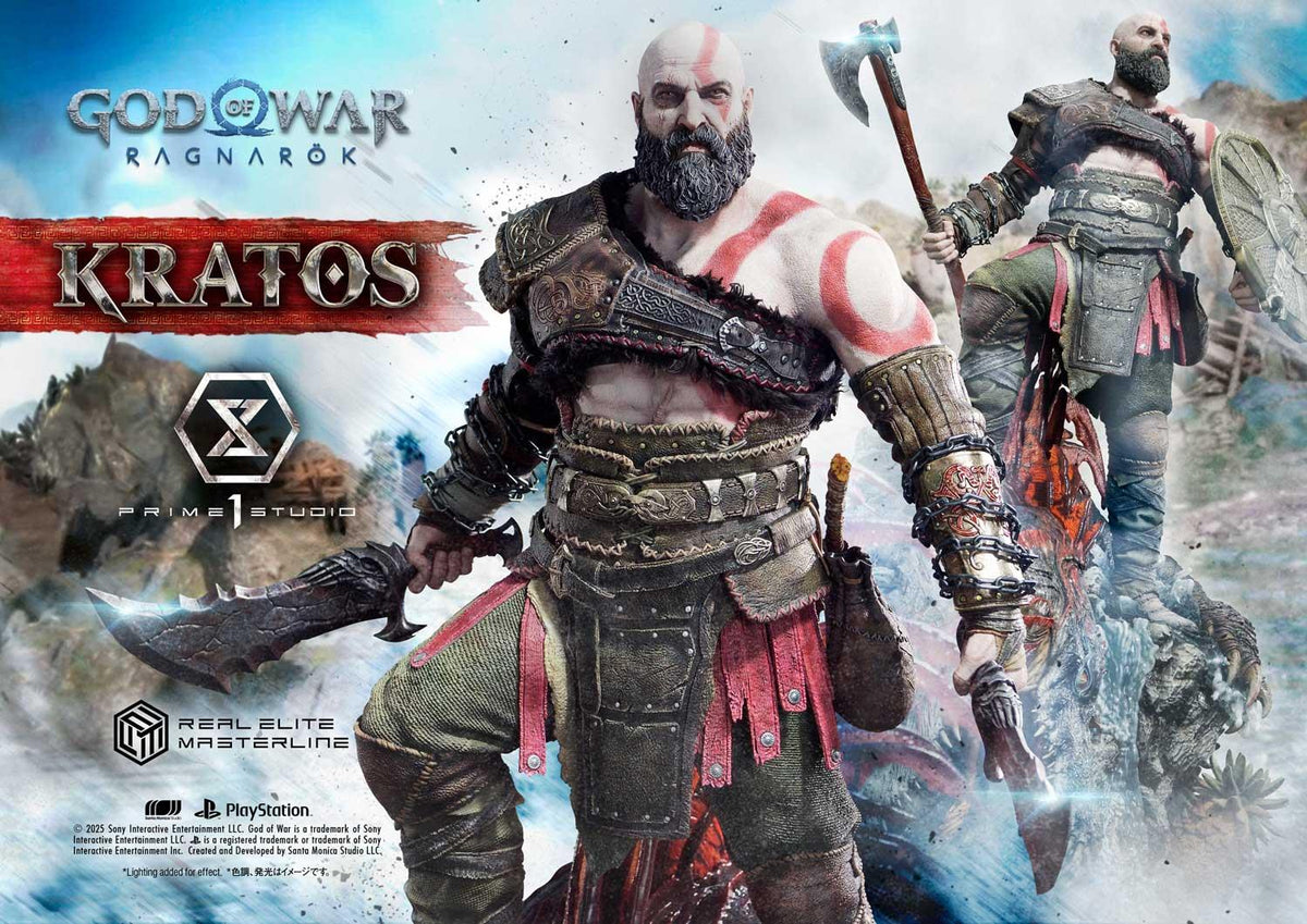 Prime 1 Studio Real Elite Masterline God of War: Ragnarok Kratos