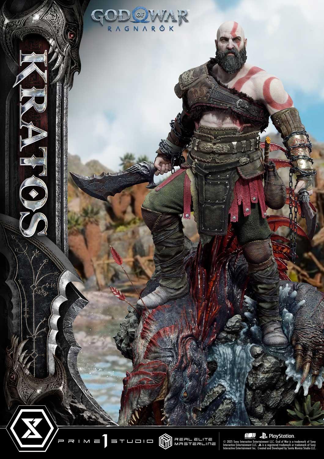Prime 1 Studio Real Elite Masterline God of War: Ragnarok Kratos – view 3