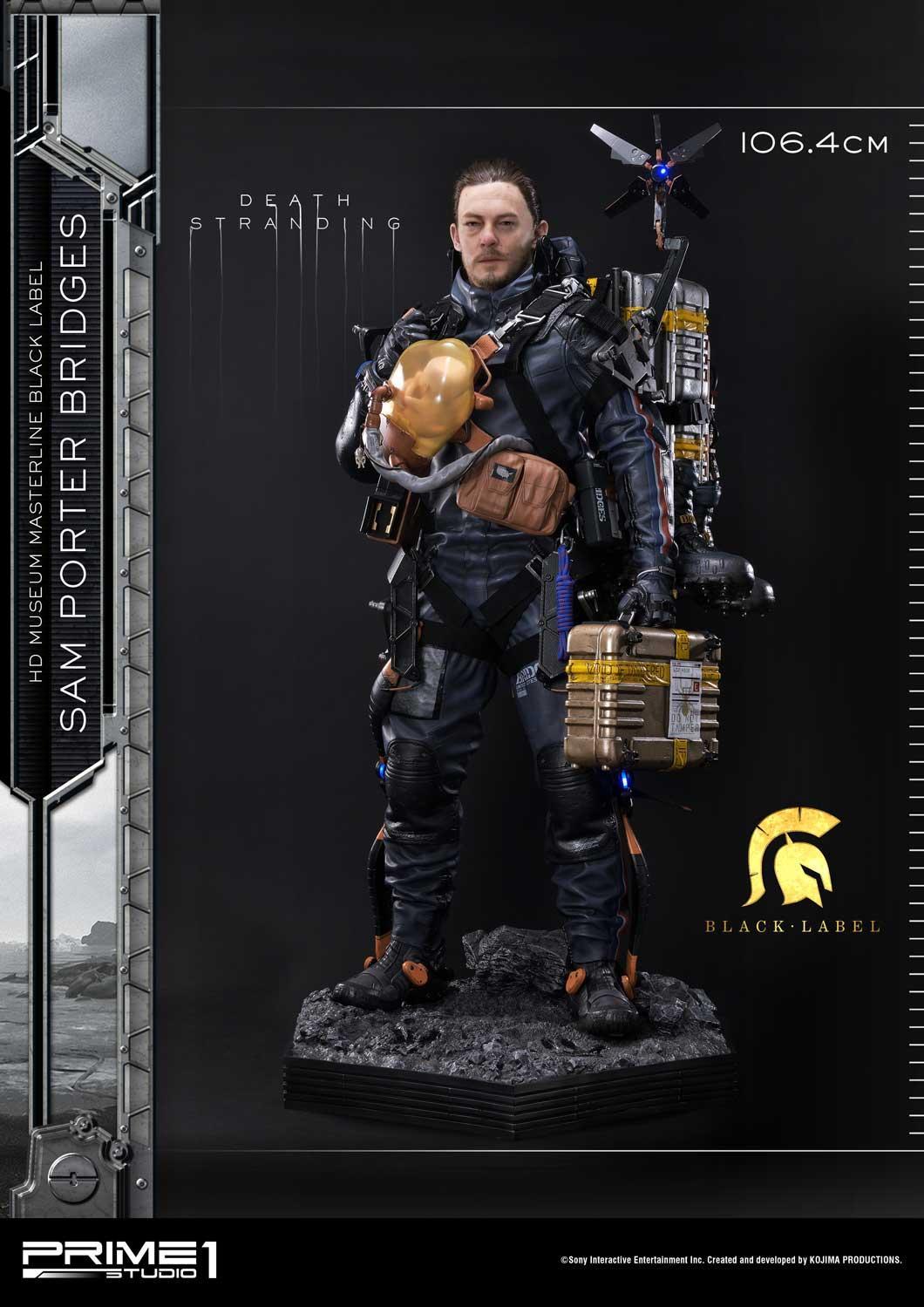 Prime 1 Studio High Definition Museum Masterline Black Label DEATH STRANDING Sam Porter Bridges Black Label – view 5
