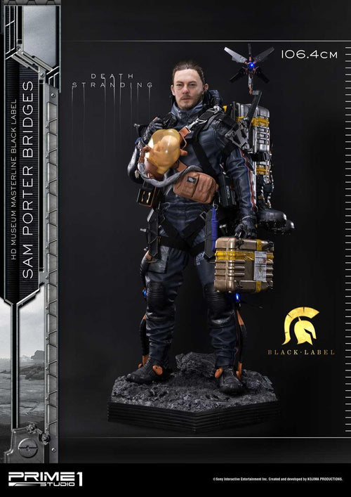 Prime 1 Studio High Definition Museum Masterline Black Label DEATH STRANDING Sam Porter Bridges Black Label – view 5