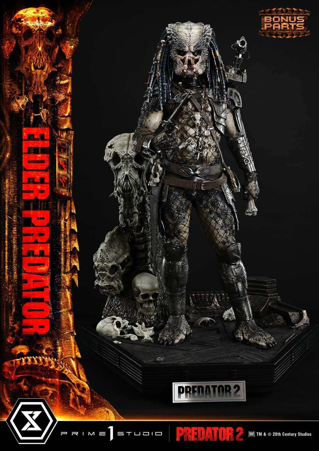 Prime 1 Studio Museum Masterline Predator 2 (Film) Elder Predator DX Bonus Version – view 5