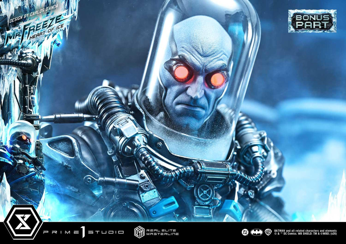 Prime 1 Studio Real Elite Masterline Batman (Comics) Mr. Freeze Heart of Ice (Design by Carlos D'Anda) DX Bonus Version – view 3