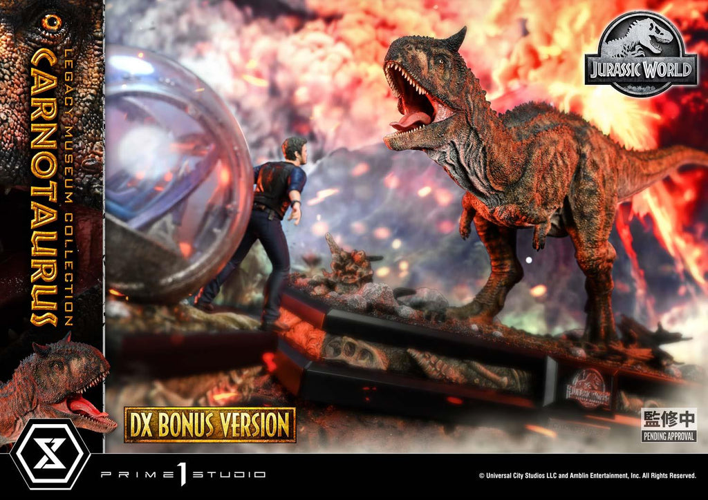 Prime 1 Studio Legacy Museum Collection Jurassic World: Fallen Kingdom (Film) Carnotaurus 1/15 scale DX Bonus – view 3