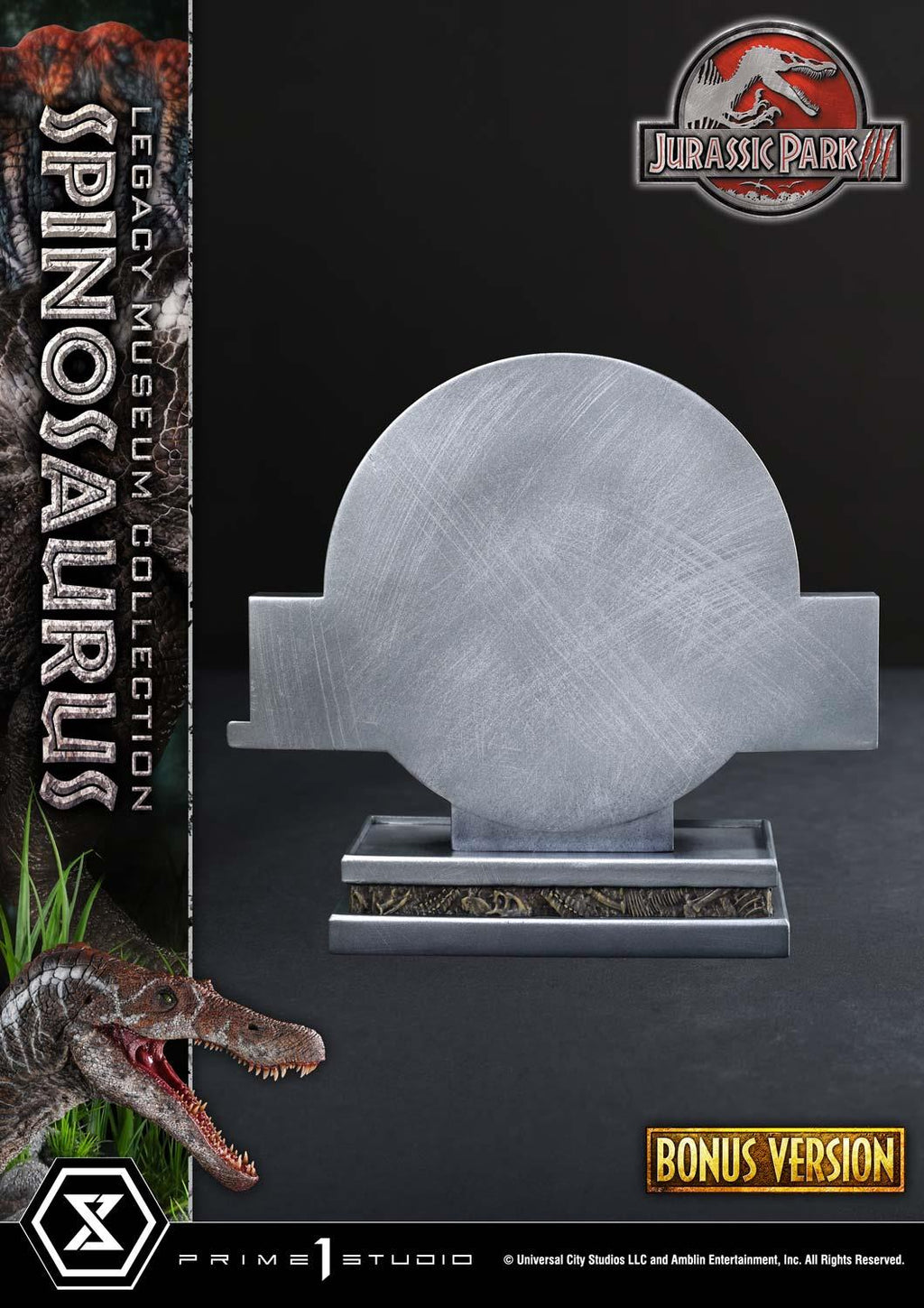 Prime 1 Studio Legacy Museum Collection Jurassic Park III Spinosaurus 1/6 scale Bonus Version – view 7