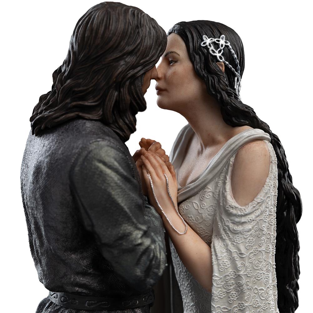 Weta Workshop The Lord of the Rings - Aragorn & Arwen Miniature Statue – view 6