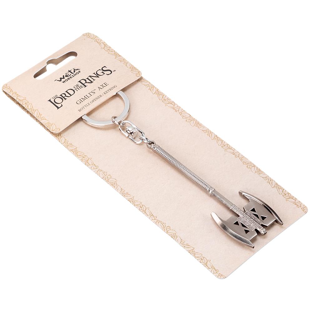 Weta Workshop The Lord Of The Rings - Keyring - Gimli'S Axe (Bottle Opener) – view 3