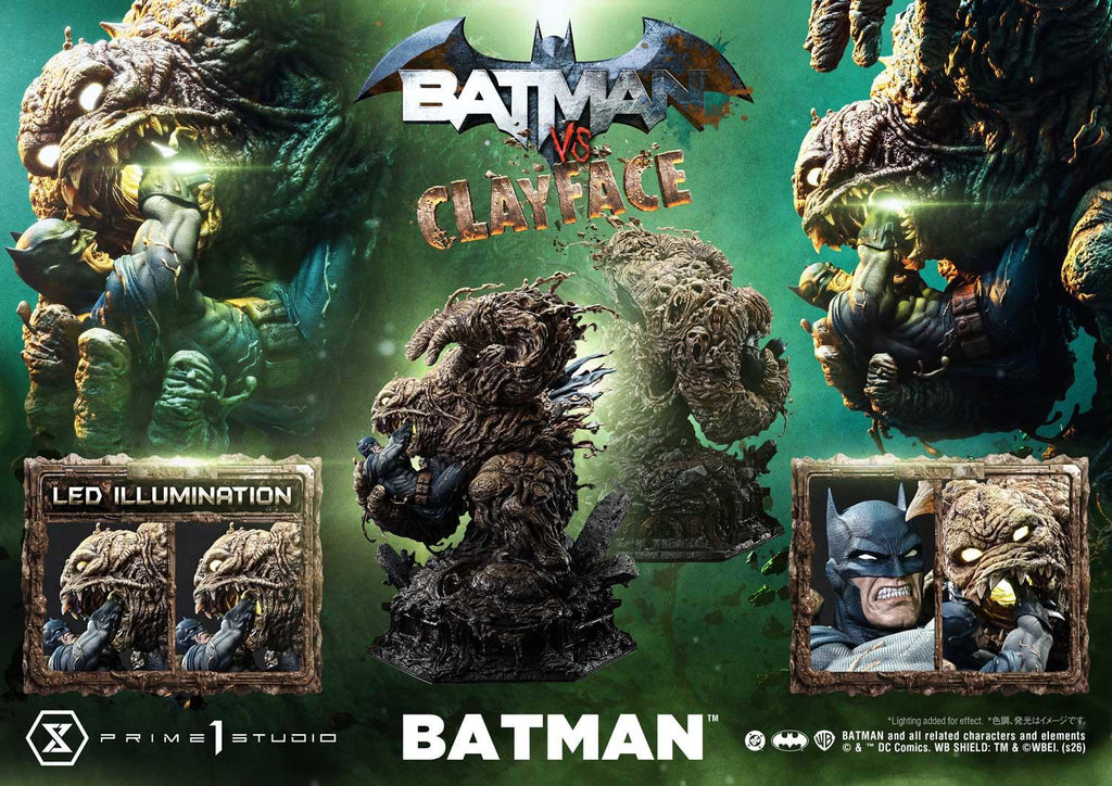 Prime 1 Studio Ultimate Premium Masterline Batman (Comics) BATMAN VS CLAYFACE – view 2