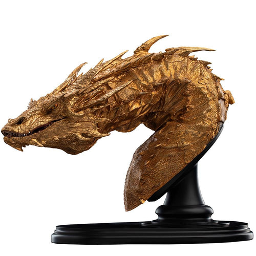 Weta Workshop The Hobbit Trilogy - Smaug the Golden Statue - Bust Limited Edition
