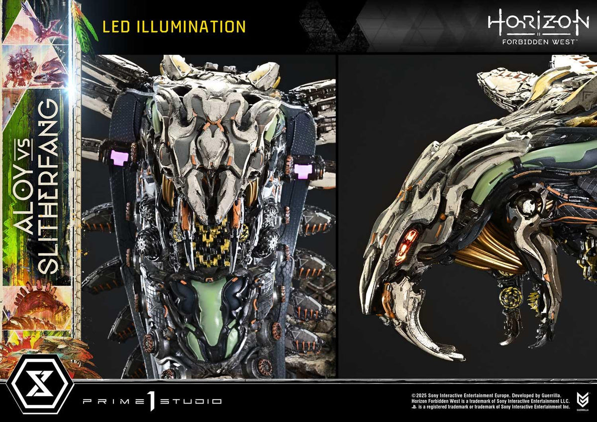 Prime 1 Studio Ultimate Diorama Masterline Horizon Forbidden West Aloy vs. The Slitherfang Bonus Version – view 8