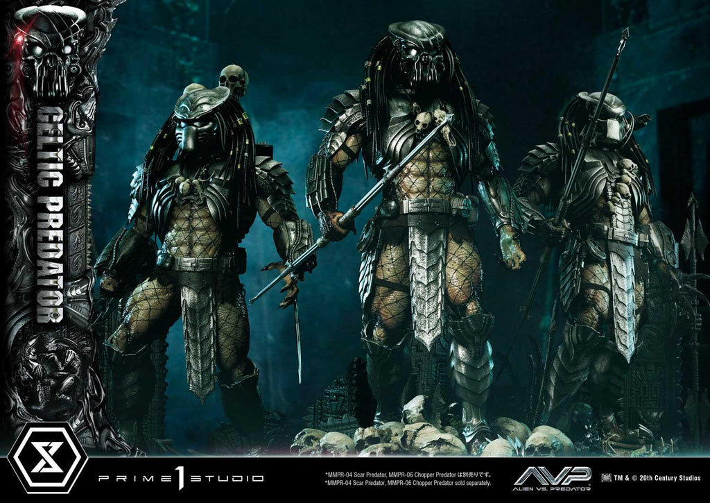 Prime 1 Studio Museum Masterline Alien vs. Predator (Film) Celtic Predator Bonus Version – view 7