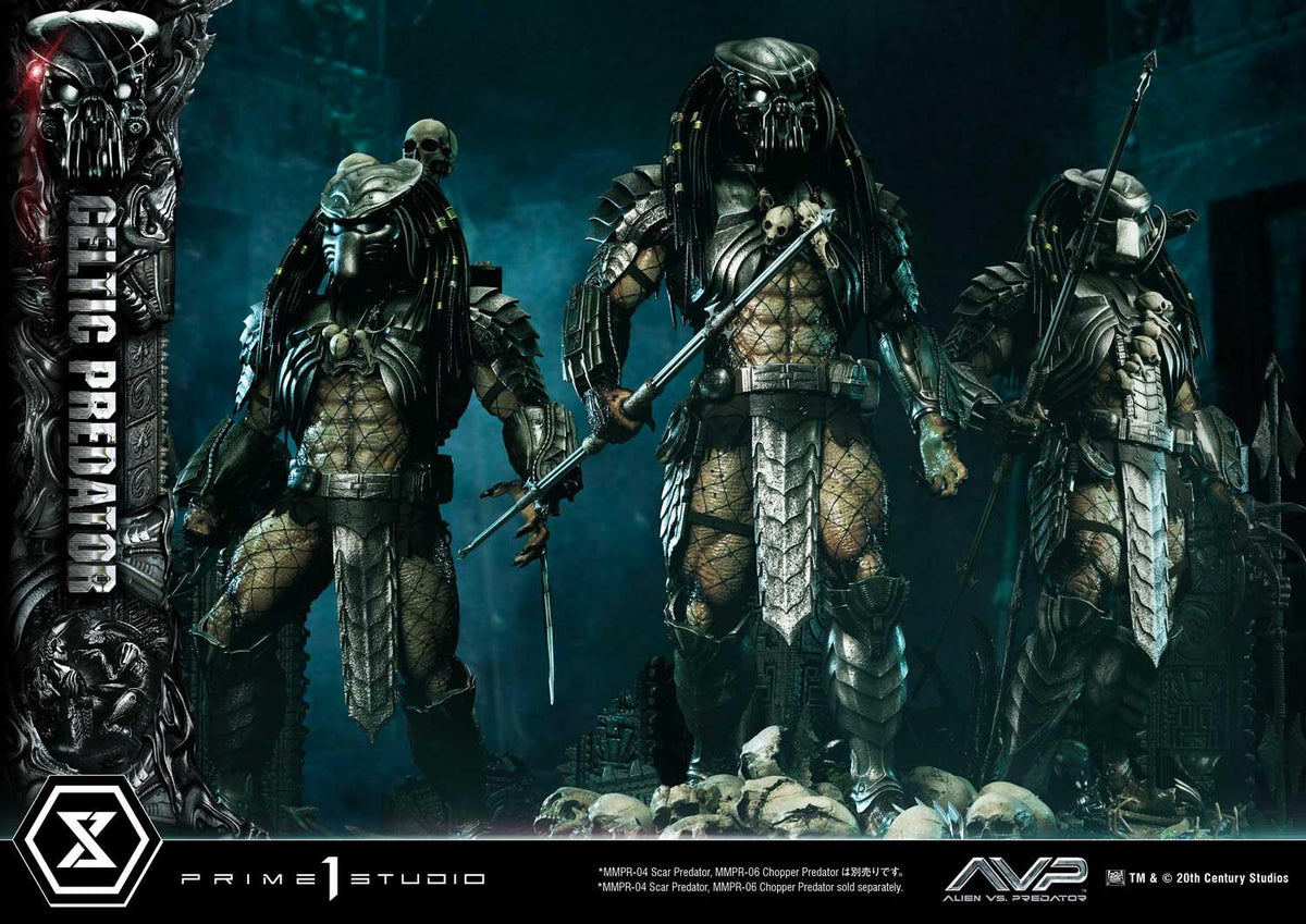 Prime 1 Studio Museum Masterline Alien vs. Predator (Film) Celtic Predator Bonus Version – view 7