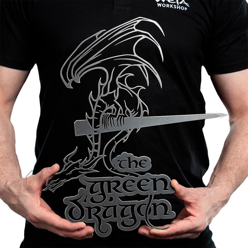 Weta Workshop The Lord Of The Rings Trilogy - The Green Dragon Metalbird Silhouette – view 2