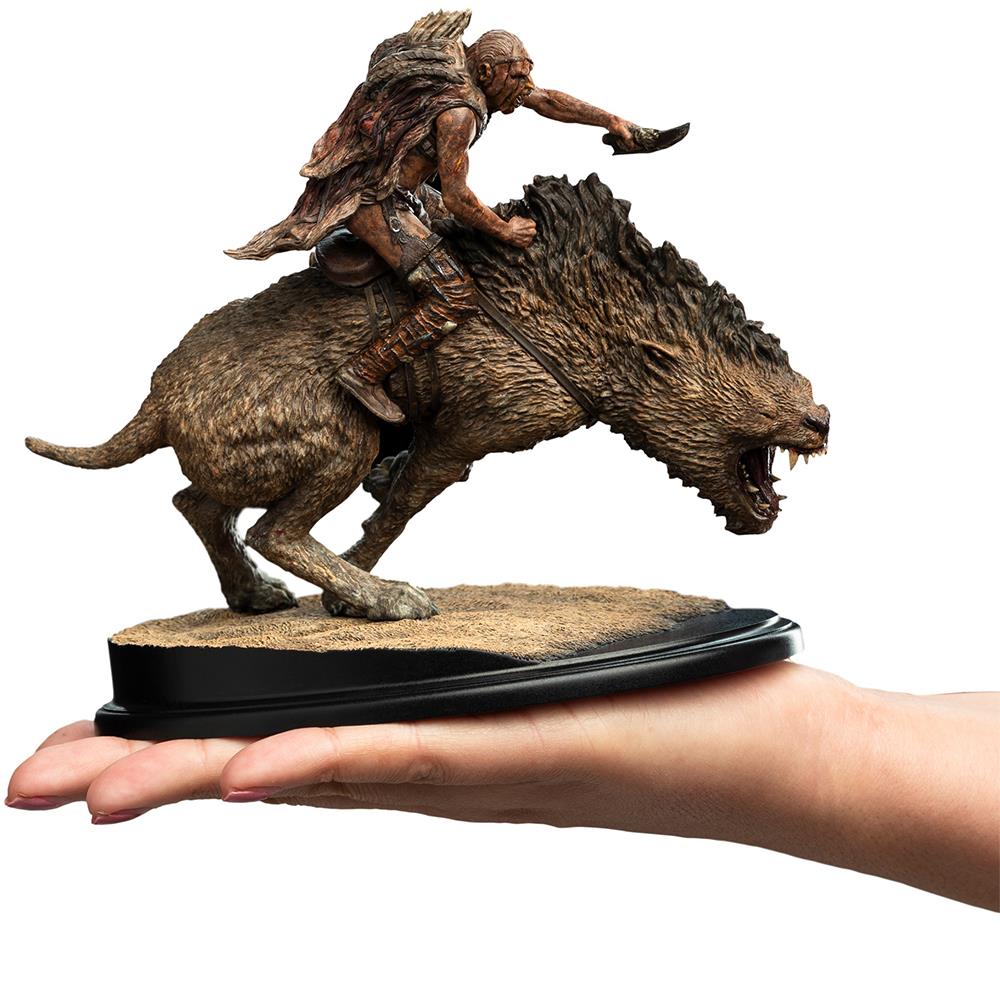 Weta Workshop The Lord Of The Rings - Sharku On Warg Miniature Statue – view 10