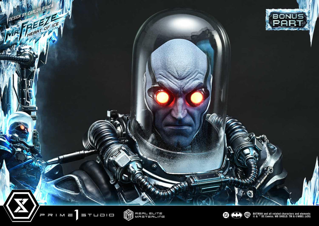 Prime 1 Studio Real Elite Masterline Batman (Comics) Mr. Freeze Heart of Ice (Design by Carlos D'Anda) DX Bonus Version – view 5