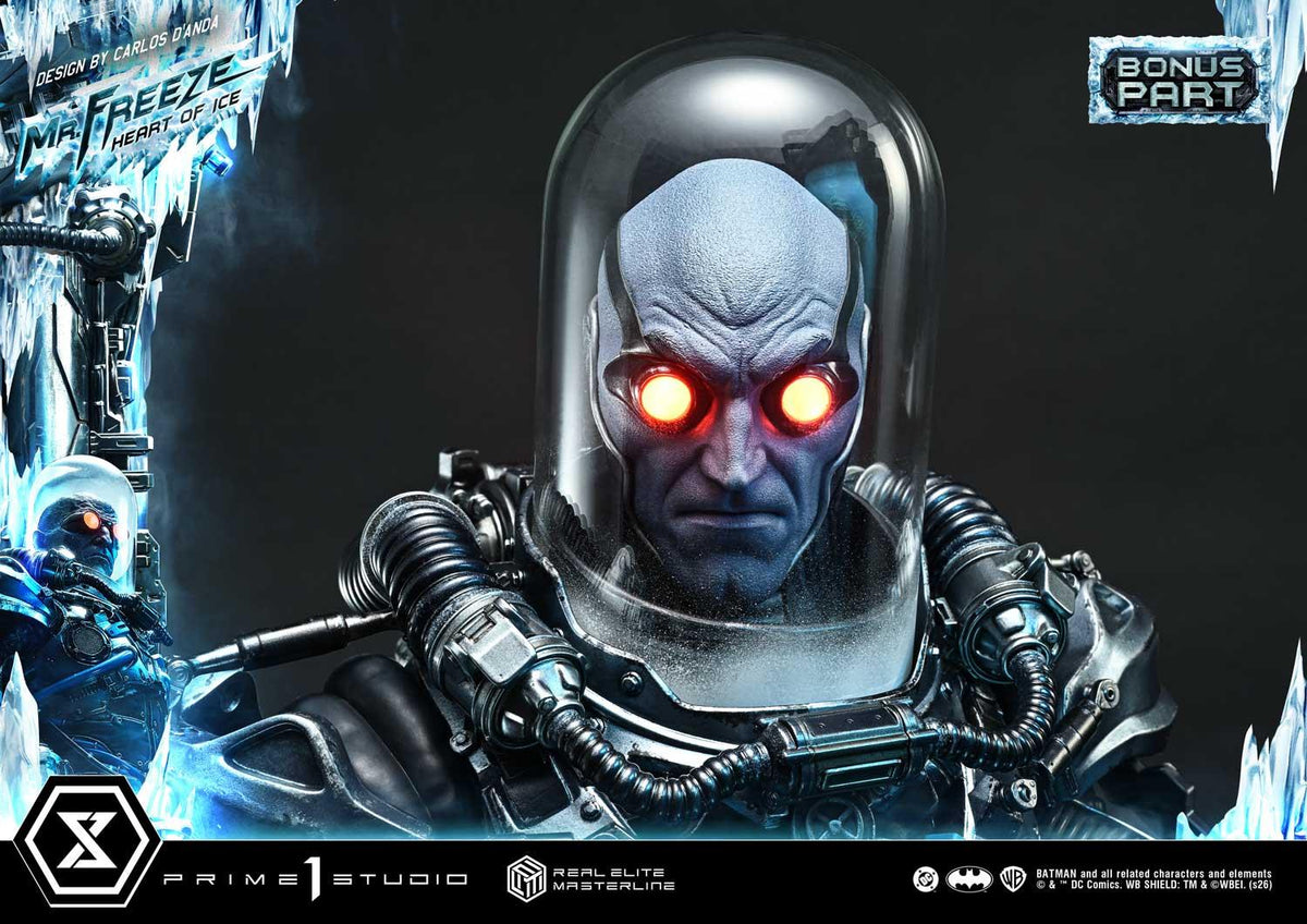 Prime 1 Studio Real Elite Masterline Batman (Comics) Mr. Freeze Heart of Ice (Design by Carlos D'Anda) DX Bonus Version – view 5
