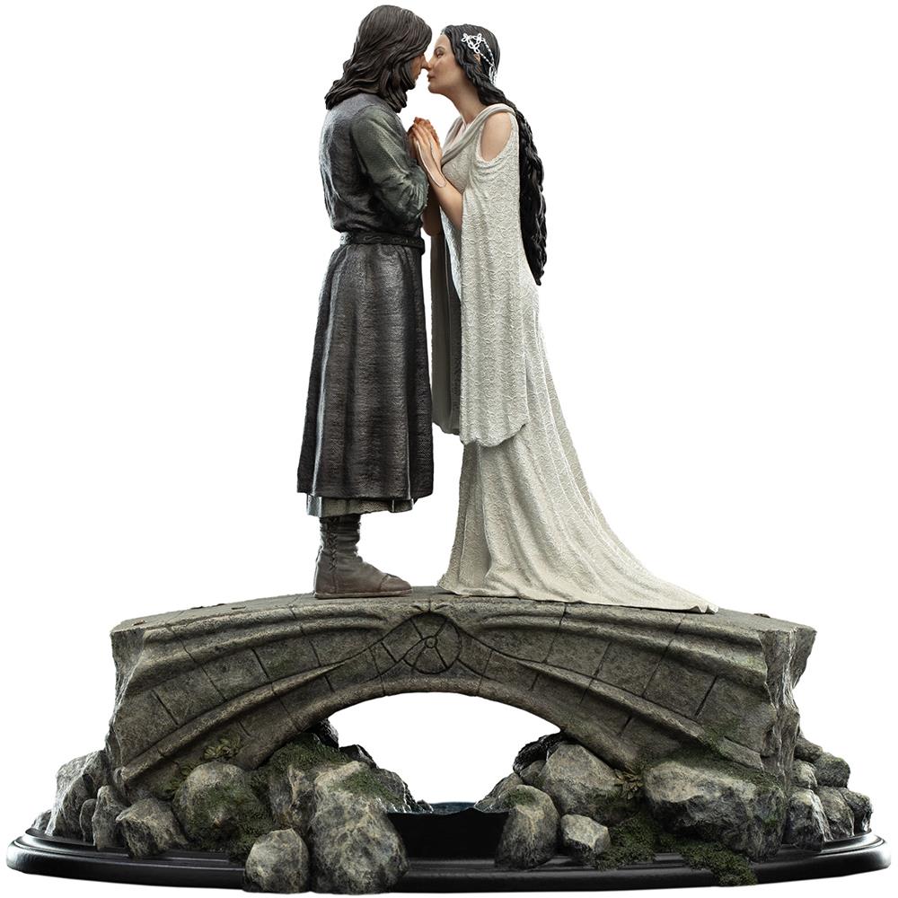 Weta Workshop The Lord of the Rings - Aragorn & Arwen Miniature Statue – view 3