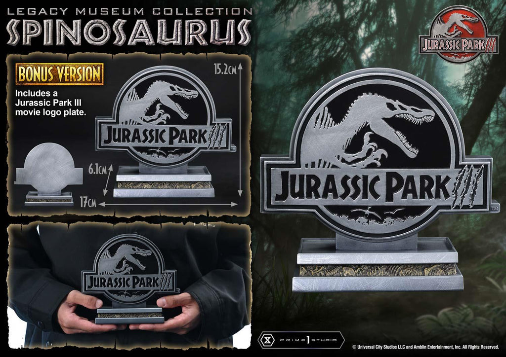 Prime 1 Studio Legacy Museum Collection Jurassic Park III Spinosaurus 1/6 scale Bonus Version – view 2