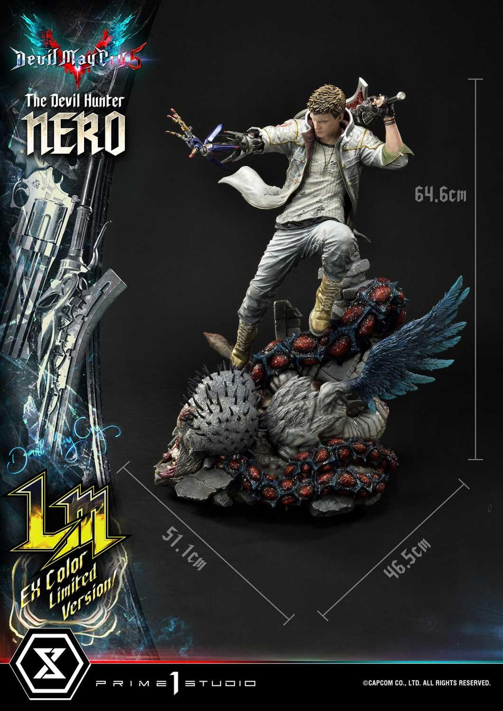 Prime 1 Studio Ultimate Premium Masterline Devil May Cry V Nero EX Color Limited Version – view 4