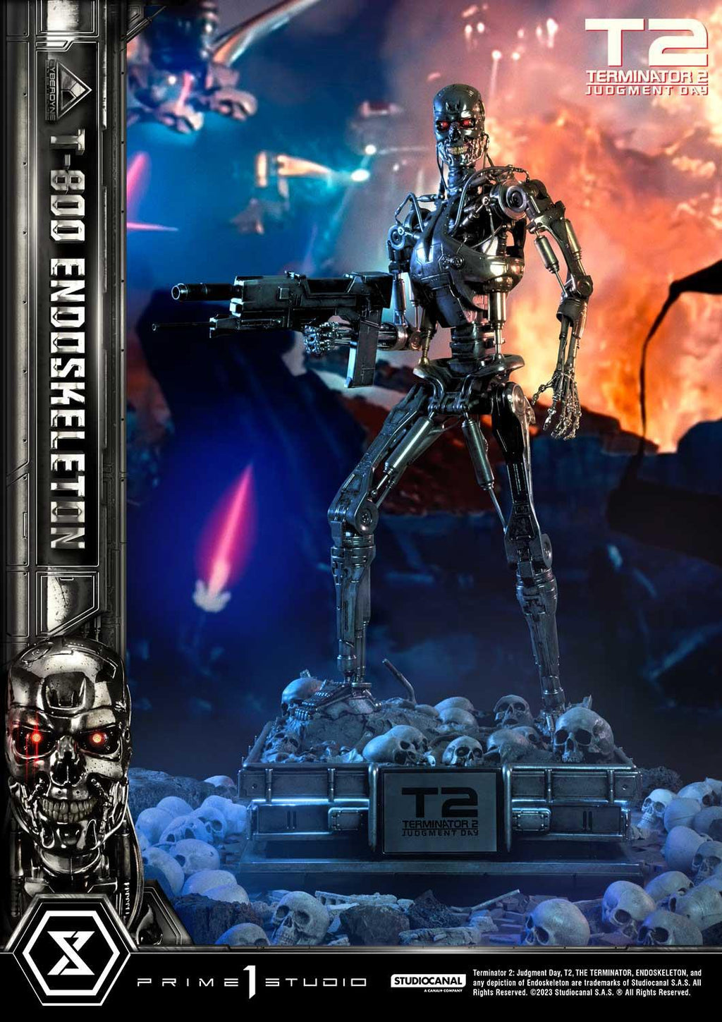 Prime 1 Studio Museum Masterline Terminator 2: Judgment Day (Film) T-800 Endoskeleton – view 4