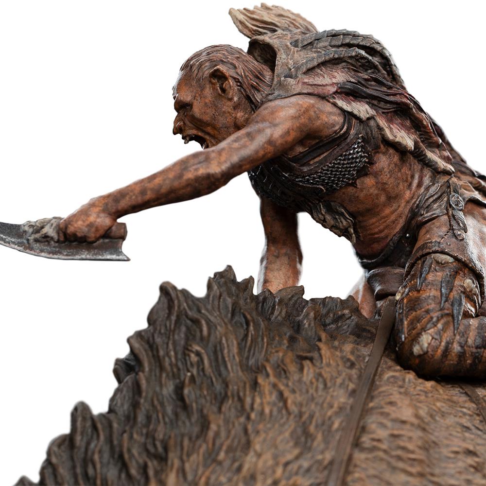 Weta Workshop The Lord Of The Rings - Sharku On Warg Miniature Statue – view 8