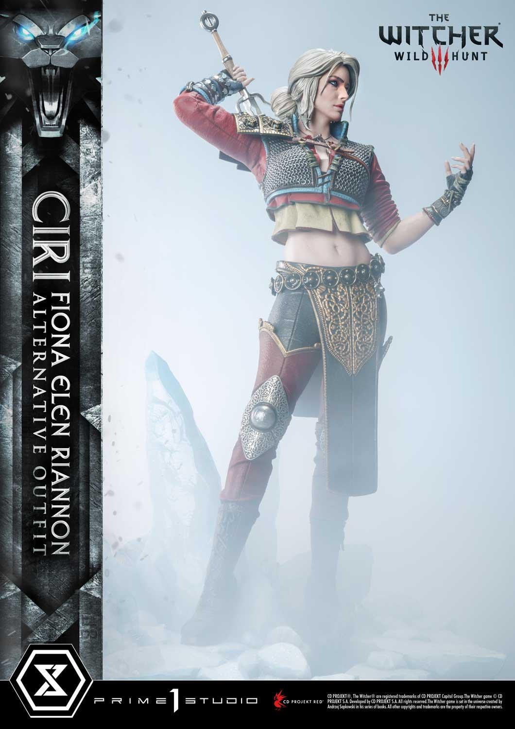 Prime 1 Studio Premium Masterline The Witcher 3: Wild Hunt Ciri Fiona Elen Riannon Alternative Outfit DX Bonus Version – view 3