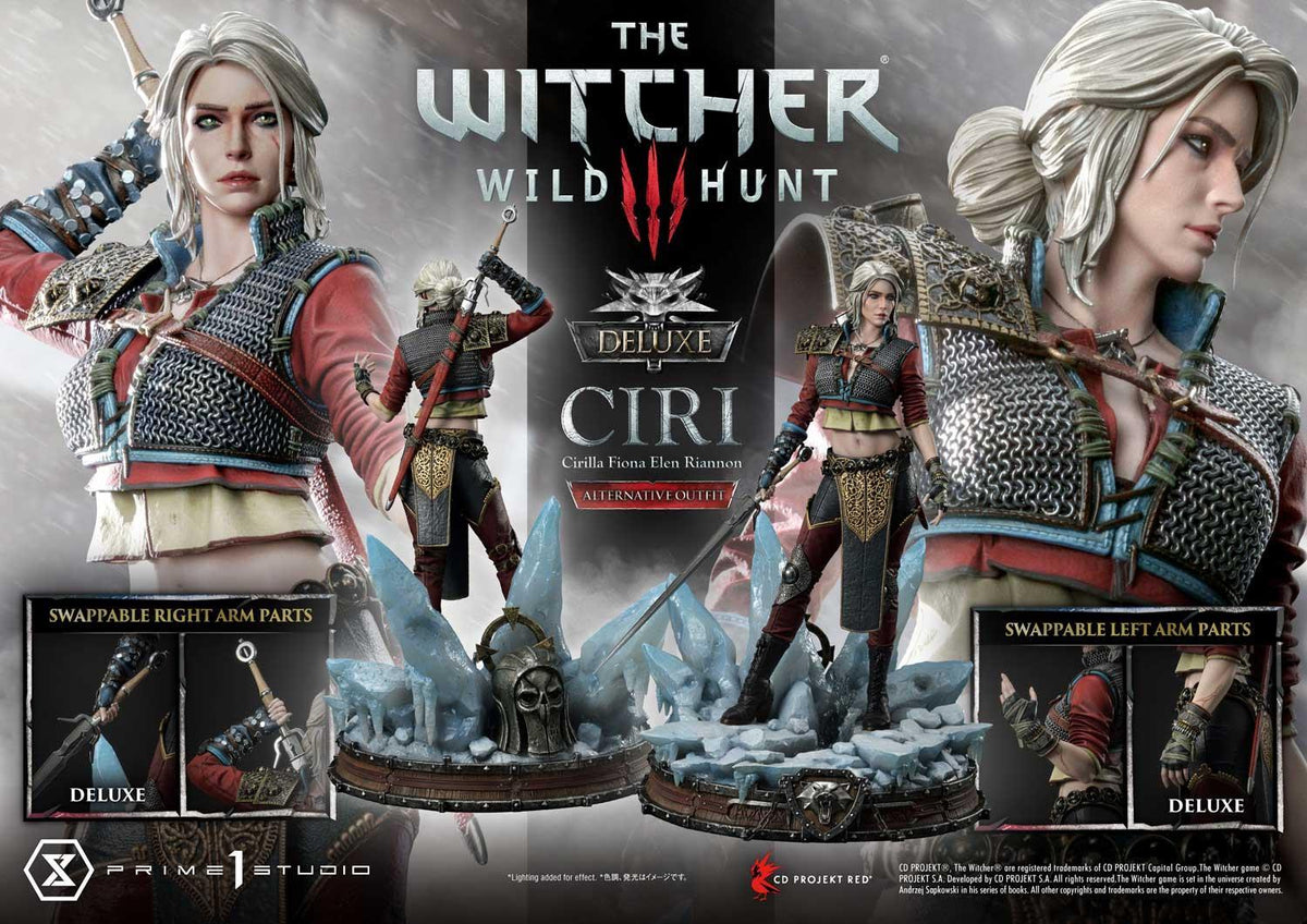 Prime 1 Studio Premium Masterline The Witcher 3: Wild Hunt Ciri Fiona Elen Riannon Alternative Outfit DX Bonus Version – view 5